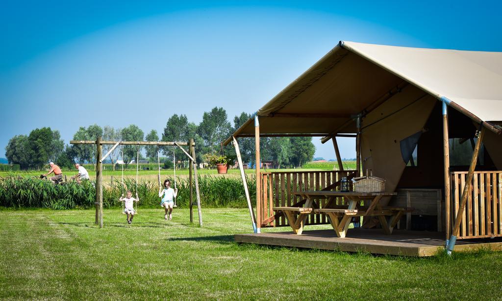 Отель Glamping Aan De Vleterbeke Vleteren Экстерьер фото